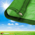 Bright-Green Mesh Tarpaulins - Shade Screens