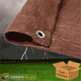 Brown Poly Tarpaulins