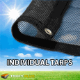 Mesh Tarpaulins Sold Individually