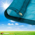 Aqua Blue Mesh Tarpaulins - Shade Screens