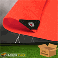 Red Poly Tarpaulins