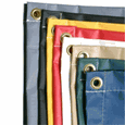 Flame Retardant Vinyl Tarpaulins Polyester Coated 18oz